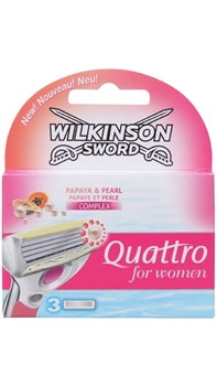 Wilkinson Sword Quattro Woman Refill Blade 3's Picture of Wilkinson Sword Quattro Woman Refill Blade 3's