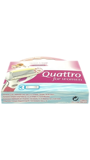 Picture of Wilkinson Sword Quattro Woman Refill Blade 3's