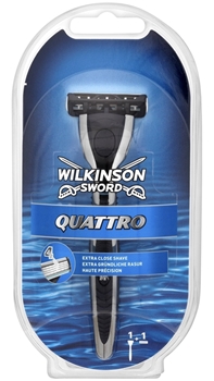 P-Wilkinson Sword Quattro Plus 1up Tıraş Makinesi Picture of P-Wilkinson Sword Quattro Plus 1up Tıraş Makinesi