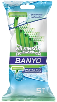 P-Wilkinson Sword Banyo Tıraş Bıçağı 5'li Picture of P-Wilkinson Sword Banyo Tıraş Bıçağı 5'li