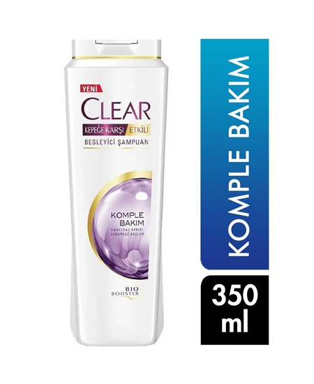 Picture of Clear Şampuan  350 ml Kepeğe Karşı Etkili Komple Bakım