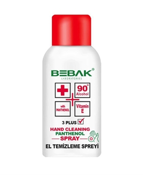 150 ml Bebak Laboratories El Temizleyici Dezenfektan Sprey bebak, dezenfektan, el temizleyici jel, dezenfekte edici jel, alkollü el dezenfektanı, korona, corona, dezenfektan fiyatları, toptan el dezenfektanı satın al