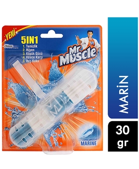 Mr. Muscle Marine Kokulu Klozet Blok 30 gr Picture of Mr. Muscle Marine Kokulu Klozet Blok 30 gr