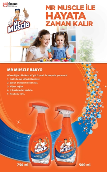 Picture of Mr Muscle Yüzey Temizleyici Advanced Power Banyo 750 ml
