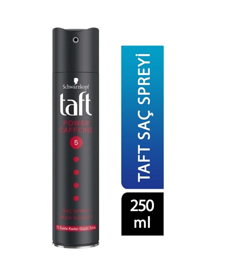 Picture of Taft Saç Spreyi 250 ml Power Caffeine Mega Güçlü