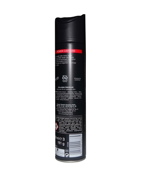 Picture of Taft Saç Spreyi 250 ml Power Caffeine Mega Güçlü