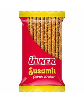 Ülker Çubuk Kraker 45 g Susamlı ülker, atıştırmalık, kraker, çubuk kraker, susamlı kraker, susamlı çubuk kraker, kraker fiyatları, toptan kraker, abur cubur, aburcubur