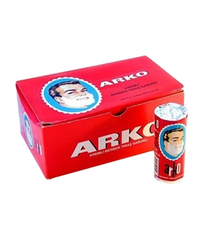 Arko Barber Shaving Soap Creamy 75g x 12's Pack Picture of Arko Barber Shaving Soap Creamy 75g x 12's Pack