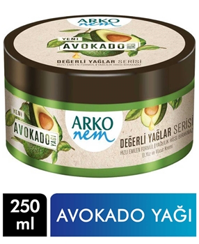 Arko Nem Krem 250 ml Avokado Yağlı Picture of Arko Nem Krem 250 ml Avokado Yağlı
