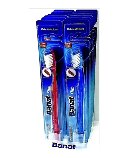 Picture of Banat Slim Diş Fırçası 12'li Paket