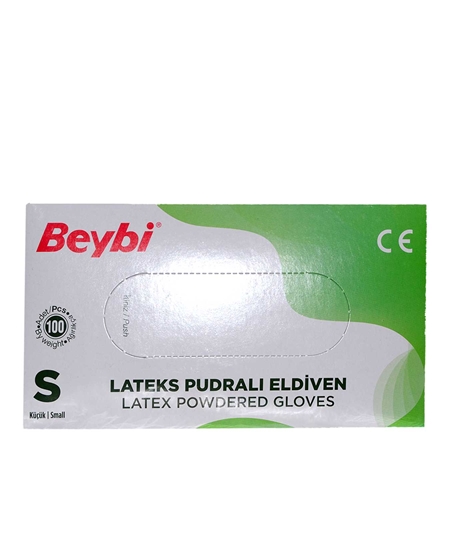beybi, eldiven, beyaz eldiven, lastik eldiven, laboratuvar eldiveni, muayene eldiveni, ameliyat eldiveni, lateks eldiven, beybi orta boy lateks eldiven satın al, beybi