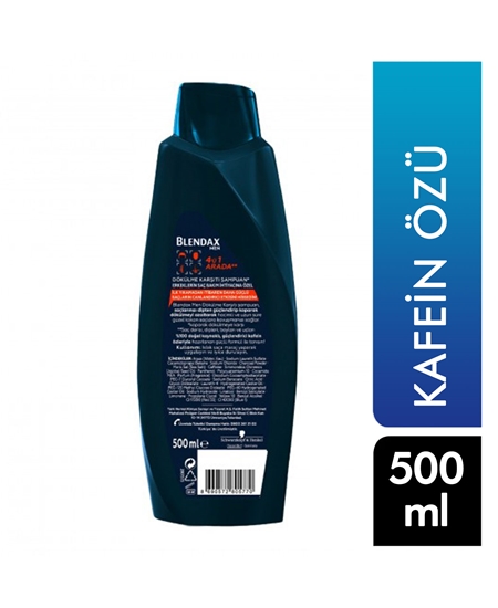 Picture of Blendax Şampuan 500 ml Kafein Erkek