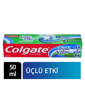 Colgate Diş Macunu 50 ml Üçlü Etki Picture of Colgate Diş Macunu 50 ml Üçlü Etki