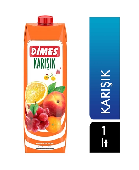 Picture of P-Dimes Meyve Suyu 1 lt Karışık