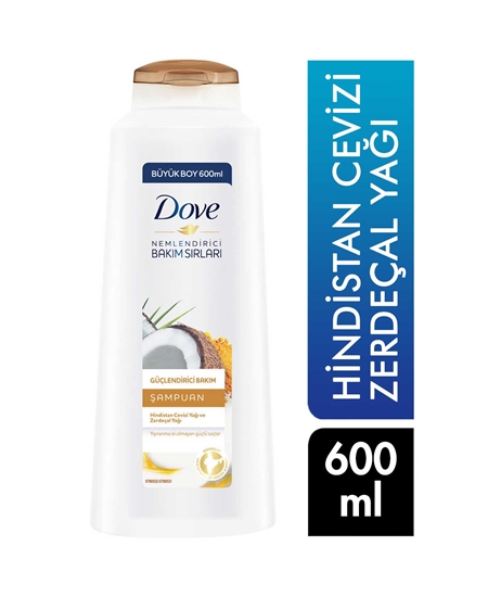 Picture of Dove Şampuan 600 ml Hindistan Cevizi ve Zerdeçal Yağı Özlü