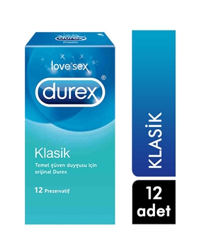 Durex Prezervatif 12'li Klasik Picture of Durex Prezervatif 12'li Klasik