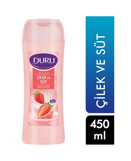 Picture of Duru Duş Jeli 450 ml Çilek & Süt