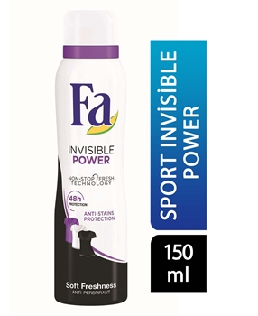 Fa Deodorant Kadın 150 ml Sport Invisible Power Picture of Fa Deodorant Kadın 150 ml Sport Invisible Power