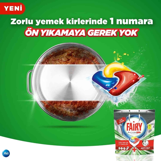 Picture of Fairy Platinium Plus 75 Yıkama Bulaşık Makinesi Tableti