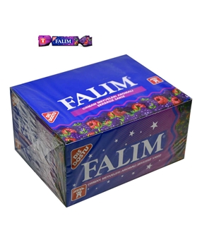 Falım Sakız 100'lü Paket Orman Meyveleri Aromalı Şekersiz falım, sakız, meyveli sakız, karışık meyveli sakız, orman meyveli sakız