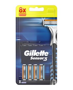 Gillette Sensor3 Refill Razor Blade 8's Picture of Gillette Sensor3 Refill Razor Blade 8's