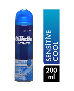Gillette Series Sensitive Cool Shaving Gel 200 ML Picture of Gillette Series Sensitive Cool Shaving Gel 200 ML