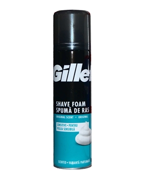 Gillette Shaving Foam 200 ml Sensitive Picture of Gillette Shaving Foam 200 ml Sensitive