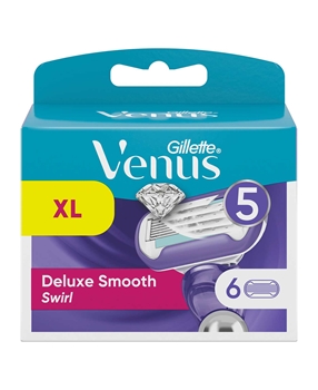 Gillette Venus Deluxe Smooth Swirl Tıraş Bıçağı Yedek 6'lı Picture of Gillette Venus Deluxe Smooth Swirl Tıraş Bıçağı Yedek 6'lı