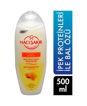 Hacı Şakir Şampuan 500 ml Bal Özlü hacı şakir, hacı sakir, şampuan, badem sütü şampuan, bal özlü şampuan, ince telli saçlar için şampuan, zayıf saçlar için şampuan, hacı şakir bal özlü şampuan 500 ml satın al, hacı şakir bal özlü şampuan 500 ml fiyat