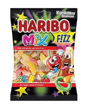 Haribo Jelly Bean 70 Gr Mix Fizz haribo, şeker, şekerleme, ayıcık şeker, haribo ayıcık, ayıcıklı şeker, haribo şekerleri, şeker fiyatları, şekerleme fiyatları, meyveli şeker, aromalı şeker, çiğnenen şeker, lastik şeker, meyve sulu şeker