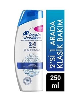 Head&Shoulders Shampoo 250 ml 2 in 1  Classic Care Picture of Head&Shoulders Shampoo 250 ml 2 in 1  Classic Care