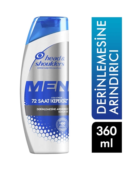 Picture of Head&Shoulders Şampuan 360 ml Men Derinlemesine Arındırıcı Kepeksiz