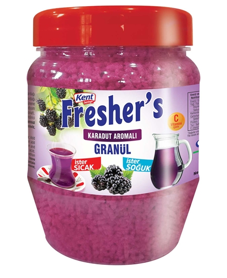 Picture of Kent Boringer Fresher's Granül İçecek 300 gr Karadut