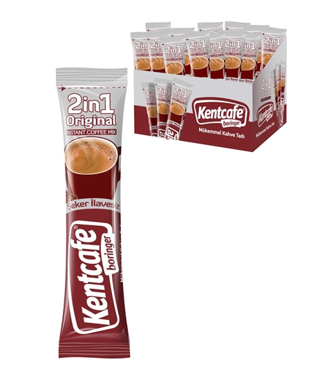 Picture of Kent Boringer Kent Cafe 2si 1 Arada Hazır Kahve 48'li Paket