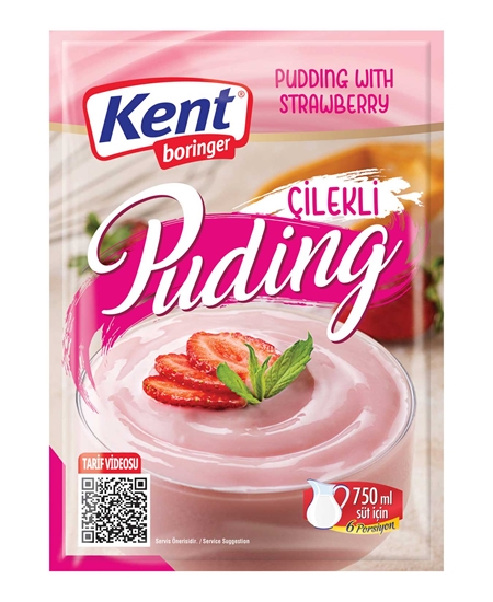 Picture of Kent Boringer Puding 125 gr Çilekli