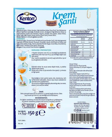 Picture of Kenton Krem Şanti 150 g Kakaolu