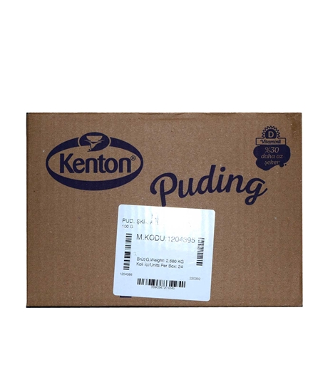 Picture of Kenton Puding Şekeri Azaltılmış D Vitaminli Çikolatalı 100 g