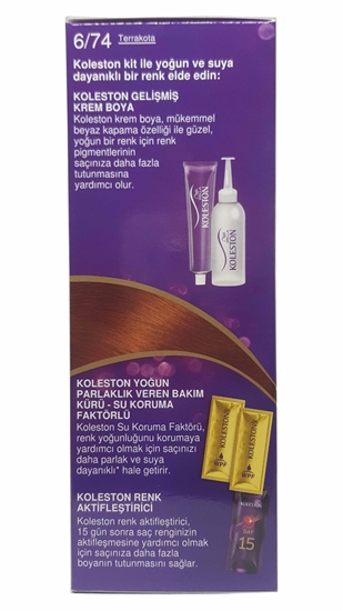 Picture of P-Koleston Kit Saç Boyası terrakota 6 74