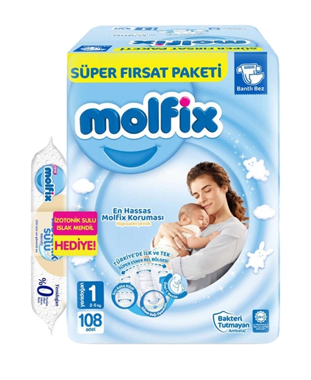 Picture of MOLFIX SÜPER FIRSAT PAKETİ 108 ADET YENİDOĞAN