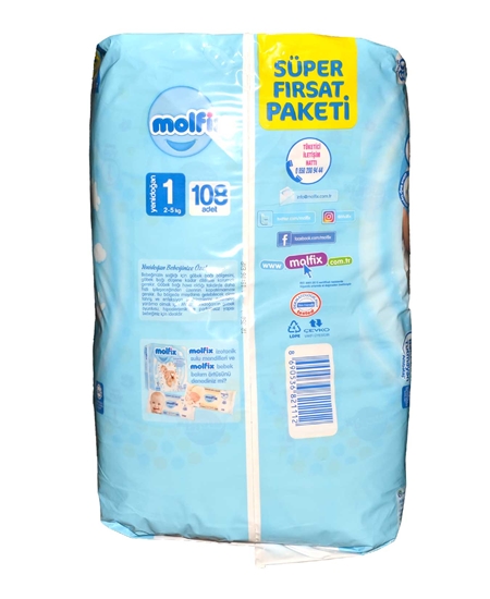 Picture of MOLFIX SÜPER FIRSAT PAKETİ 108 ADET YENİDOĞAN