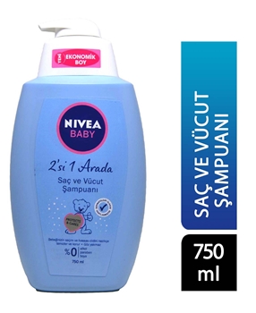 Nivea Baby 2in1 Hair&Body Shampoo 750ml Picture of Nivea Baby 2in1 Hair&Body Shampoo 750ml