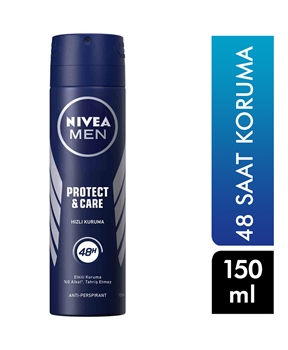 Nivea Men Deodorant Spray 150m Protect&Care Picture of Nivea Men Deodorant Spray 150m Protect&Care