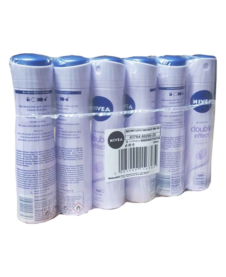 nivea, nivea dedorant, nivea kadın deodorant, kadın deodorant, ter kokusu önleyici, ter önleyici, nivea double effect 150 ml satın al, nivea double effect 150 ml fiyat