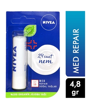 Nivea Lip Care Cream 5,5 ml Med Repair Moisturizer Picture of Nivea Lip Care Cream 5,5 ml Med Repair Moisturizer