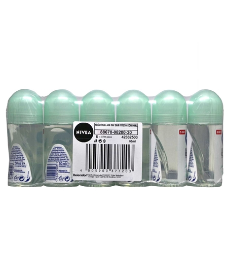 Picture of Nivea Roll On Women 50 ml Invisible Black & White Fresh
