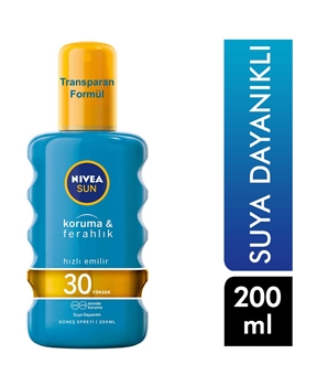 Nivea Sun Spray 200ml Protection & Freshness 30+ SPF Picture of Nivea Sun Spray 200ml Protection & Freshness 30+ SPF