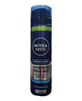 Nivea Men Shaving Gel Protect Care 200 ML Picture of Nivea Men Shaving Gel Protect Care 200 ML