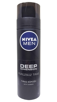 Nivea Men Shaving Foam 200 ml Deep Dimension nivea, nivea men, nivea tıraş jeli, tıraş jeli, tıraş köpüğü, erkek tıraş köpüğü, nivea deep dimension tıraş köpüğü 200 ml satın al, nivea deep dimension tıraş köpüğü 200 ml fiyat, tıraş köpüğü fiyatları, tıraş köpükleri