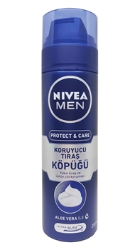 Nivea Men Shaving Foam Protect 200 ML nivea, nivea men, nivea tıraş köpüğü, tıraş köpüğü, erkek tıraş köpüğü, nivea koruyucu tıraş köpüğü 200 ml satın al, nivea koruyucu tıraş köpüğü 200 ml fiyat, tıraş köpüğü fiyatları, tıraş köpükleri