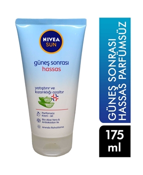 Nivea After Sun Gel Cream 175ml Sensitive Moisturizing Picture of Nivea After Sun Gel Cream 175ml Sensitive Moisturizing